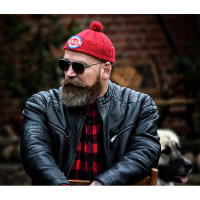 Camisas de franela a cuadros rojas y negras de gran tamaño para hombre, chaqueta camisera 100% de algodón para primavera y verano, 2021 - details 5