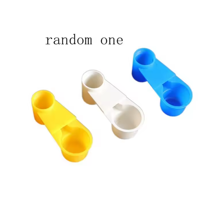 Accesorios de alimentación, bebedero de plástico para pájaros, práctico bebedero portátil para palomas, alimentador de pájaros duradero para el hogar - 1