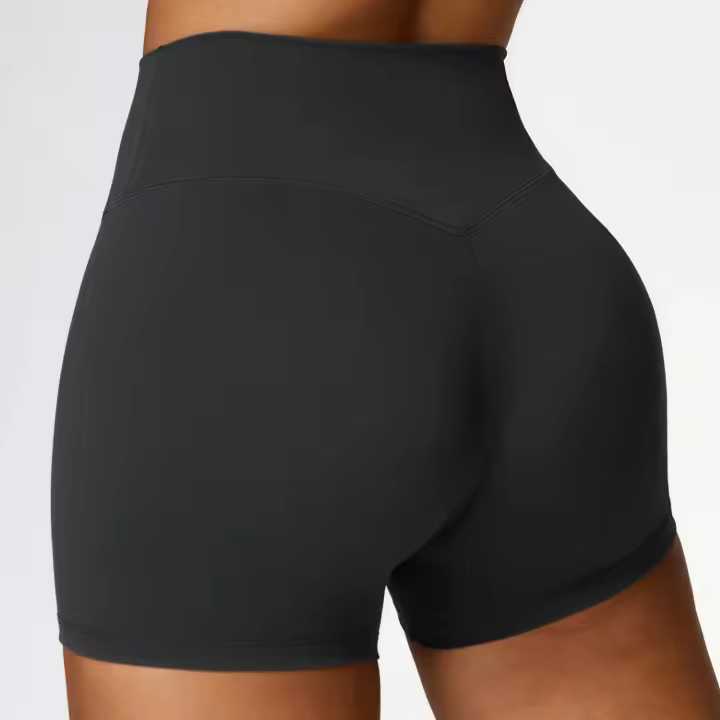 Pantalones Cortos de Yoga de Cintura Alta Leggings Deportivos Suaves para Mujeres - 1