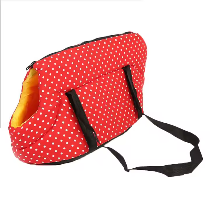 Bolsa de transporte para mascotas, bolso de tela suave y ajustable, transpirable, ideal para viajes - 1