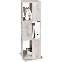 Estantería giratoria de imitación Madera de Roble arenosa Dimensiones 34 x 108 x 34 cm - details 0