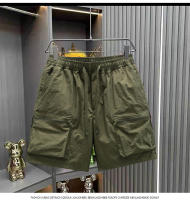 Pantalones cortos de verano Ice Hombres de nylon con cremallera Bolsillos Ropa de trabajo casual Deportes Cinco Pantalones Multi Bolsillos - details 7