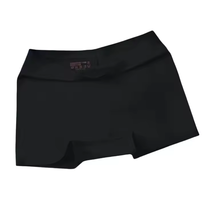 Pantalones de seguridad, bragas de seda helada de verano, bragas finas sin costuras de seda helada, lencería de cintura media, calzoncillos Boxer para mujer - 1