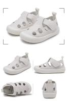 Medias Sandalias Para Bebés, Zapatos De Playa Para Primavera Y Verano 2024 Para Niños Pequeños, Sandalias Medianas Para Niños, Sandalias Huecas Transpirables Para Niñas Suaves - details 4