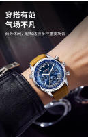 Nuevo Reloj multifuncional con calendario luminoso resistente al agua con correa de cuero para hombre - details 9