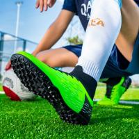 Zapatos de Fútbol de Caña Alta Ultraligeros Zapatillas de Fútbol Antideslizantes para Entrenamiento en Césped, Nuevos 2024 - details 11
