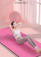 Estera de yoga con estampado de goma de gamuza de 183x61CM para principiantes, estera de fitness profesional antideslizante para el hogar, para hombres y mujeres - details 5