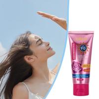 Crema protectora solar SPF90 +, Gel bloqueador solar Facial, loción de aislamiento, crema blanqueadora, crema hidratante Facial, cuidado de verano - details 3