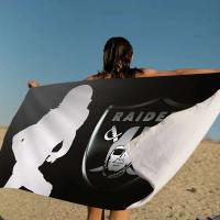 Las Vegas Raiders Beach para niños, baño personalizado, piscina, vacaciones, toalla de picnic, regalo de fiesta - details 15