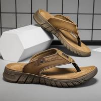 Zapatillas de Hombre de Verano Informales Zapatos de Playa con Punta Abierta, Suelo Suave, Sandalias Cómodas para Vacaciones Interiores, Antideslizantes y a la Moda - details 5