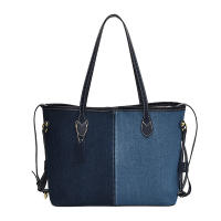 Bolso de Denim Versátil 2025 Moda de Alta Sensación para Mujeres Bolso Grande de Hombro Oblicuo - details 0