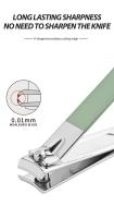 Juego de cortaúñas de acero inoxidable con bolsa plegable, kit de cortador de manicura, tijeras, herramienta de belleza, 16 piezas - details 10