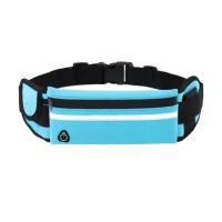 Riñonera deportiva para hombre y mujer, bolso de cintura para correr, cartera impermeable, soporte portátil para teléfono - details 0