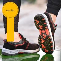 Zapatos de Seguridad de Invierno para Hombres Zapatillas Industriales Suela Antideslizantes - details 2