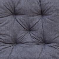 Juego de 2 cojines para asiento (98 x 50 x 8 cm), gris claro - details 1
