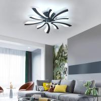 Plafón LED Regulable Control Remoto 48W 5400LM 3000K-6500K Día 70cm Ideal para Sala de Estar, Dormitorio, Comedor, Baño, Pasillo Blanco - details 78