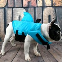 Chaleco salvavidas en forma de tiburón para perros pequeños y medianos - details 6
