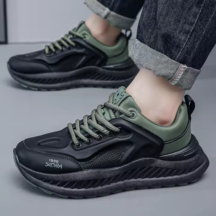 Zapatillas deportivas de moda para hombre para exteriores, suela suave, absorción de impactos, todoterreno, para correr, calidad garantizada. - 1