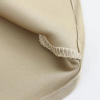 Vestido largo plisado sin mangas para mujer, prenda de seda con textura satinada, cuello redondo, elegante y a la moda - details 21