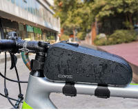 Bolsa impermeable para bicicleta de montaña, accesorios para viaje en carretera, marco frontal para tubo superior, bolsa para vástago de ciclismo, bolsa para teléfono móvil - details 3