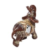 Estatua dorada de la suerte, estatuilla de riqueza, regalo, decoración del hogar, escultura de elefante Feng Shui - details 32