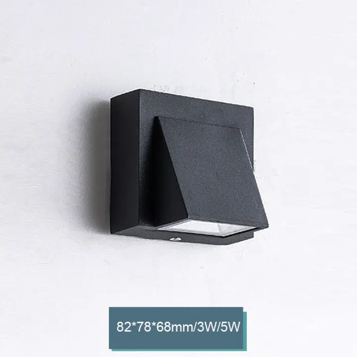 Luz de Pared de Estilo Nórdico Minimalista Lámpara de Pared para Jardín, Restaurante, Hotel, Baño, Sala de Estar Iluminación y Decoración - 1