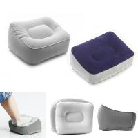 Almohada Inflable Portátil para Pies Alivio de Pies en Viaje Aéreo, Oficina, Hogar - details 0