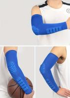 1pc/2pcs protector de brazo deportivo, protector de codo transpirable y de presión, con almohadilla de panal desmontable, tira antideslizante, funda cálida para brazo deportivo, adecuado para baloncesto, fútbol, ciclismo, rugby, tenis, deportes al aire - details 9