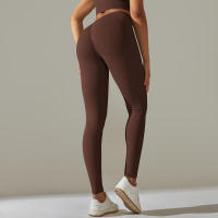 Leggings push-up sin costuras para mujer, pantalones elásticos de cintura alta para entrenamiento, correr, yoga, gimnasio - details 62