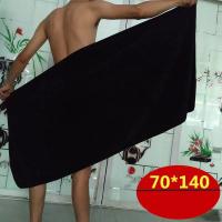 Toalla de Baño de Microfibra Suave Super Absorbente Tamaño Grande Colores Negro Blanco - details 16