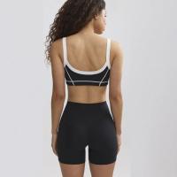 Conjunto de Yoga para Mujer Sujetador de Espalda con Contraste de Colores Desnudos - details 1
