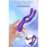 Vibrador Juguetes sexuales para adultos para pareja Vibradores de anillo vibratorio masculino 12 vibraciones Estimulador de clítoris del punto G 18+ - details 5