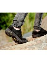 Zapatos de senderismo al aire libre para hombre, antideslizantes y resistentes al desgaste, transpirables, para deportes de ocio y viajes, de moda, talla grande. - details 1