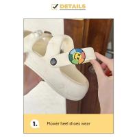 Sandalias de Playa Suaves y Antideslizantes Pantuflas de Moda para Mujeres con Suela Gruesa - details 4