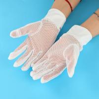 Conducción de malla elástica transpirable seda de hielo guantes de conducción de verano mitones guantes de protección solar con pantalla táctil - details 7