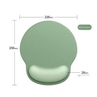 Alfombrilla de ratón degradada, cómodo soporte para muñeca, alfombrilla antideslizante para ratón, alfombrilla suave para ratón, soporte para muñeca, alfombrilla de ratón de silicona para ordenador - details 0