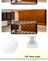 Foco de Luz LED de Baja Voltaje 4-20PCS 12V-24V 38/120 Grados Halógenos para Estudio, Sala de Estar - details 10