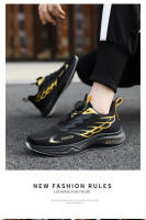 Hebilla rotativa zapatillas de deporte de los hombres aumento de altura 2025 nueva malla transpirable zapatos para correr juventud zapatos casuales - details 13