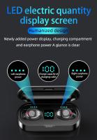 Auriculares inalámbricos intrauditivos con Bluetooth, dispositivo de audio TWS de alta calidad, con pantalla Digital F9, para juegos deportivos - details 2
