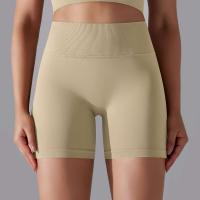 Pantalones cortos de cintura alta para mujer, ropa deportiva para Yoga, gimnasio, correr, pantalones cortos de entrenamiento - details 54