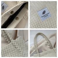 Bolsa de hombro de arte para mujeres _ bolsa de lona necube _ bolsa de pan casual - details 7