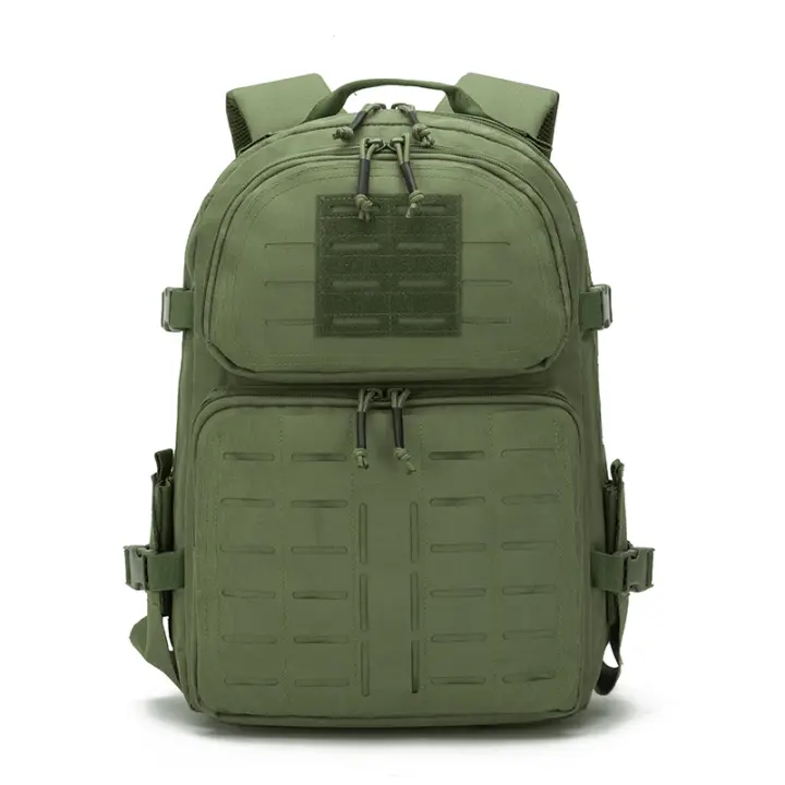 Mochila de senderismo al aire libre para hombre, bolsa táctica del ejército de camuflaje para acampar, mochilas de viaje deportivas multifuncionales de gran capacidad - 1