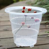 Maceta transparente de orquídeas de 10/12/15cm, macetas de orquídeas transpirables ranuradas de plástico, macetas para plantas, decoraciones de jardín y jardín - details 6
