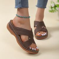 Sandalias de Verano para Mujer Zapatillas de Pie Non-Slip Zapatos de Cuña Talla Grande - details 9