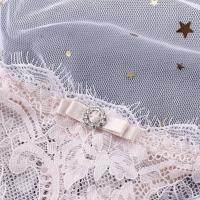 Ropa interior sin costuras, ropa interior Sexy para niñas, bragas huecas de cintura baja, Tanga de flores, bragas femeninas, Tanga de encaje - details 5