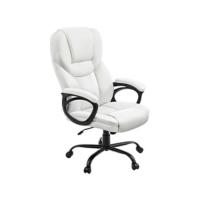 Silla de Oficina Ergonómica Reposapiés Ajustable Inclinable con Bloqueo Muebles de Escritorio - details 12