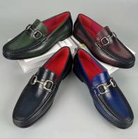Hermosos hombres informales de verano, transpirables y antideslizantes, nuevos modelos de negocios, zapatos cómodos de cuero genuino para hombres - details 15