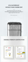 Cubo de Basura de Acero Inoxidable Inteligente Alto Capacidad 15L-60L Ideal para Cocina - details 8
