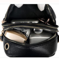 Bolso Cruzado de Cuero PU para Mujer Diseño Sencillo Marca Retro Bolsos de Mano Primavera - details 17