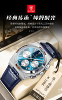 Nuevo reloj de cuarzo ultrafino con correa multifuncional para hombre de la marca suiza - details 3